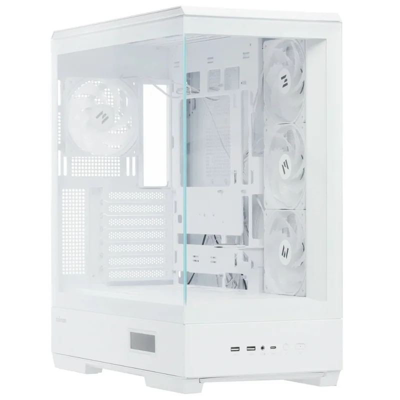 Компьютерный корпус Zalman P50 DS, ATX, White 7