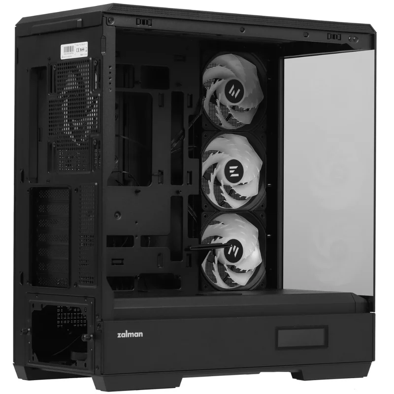 Компьютерный корпус Zalman P50 DS, ATX, Black 2