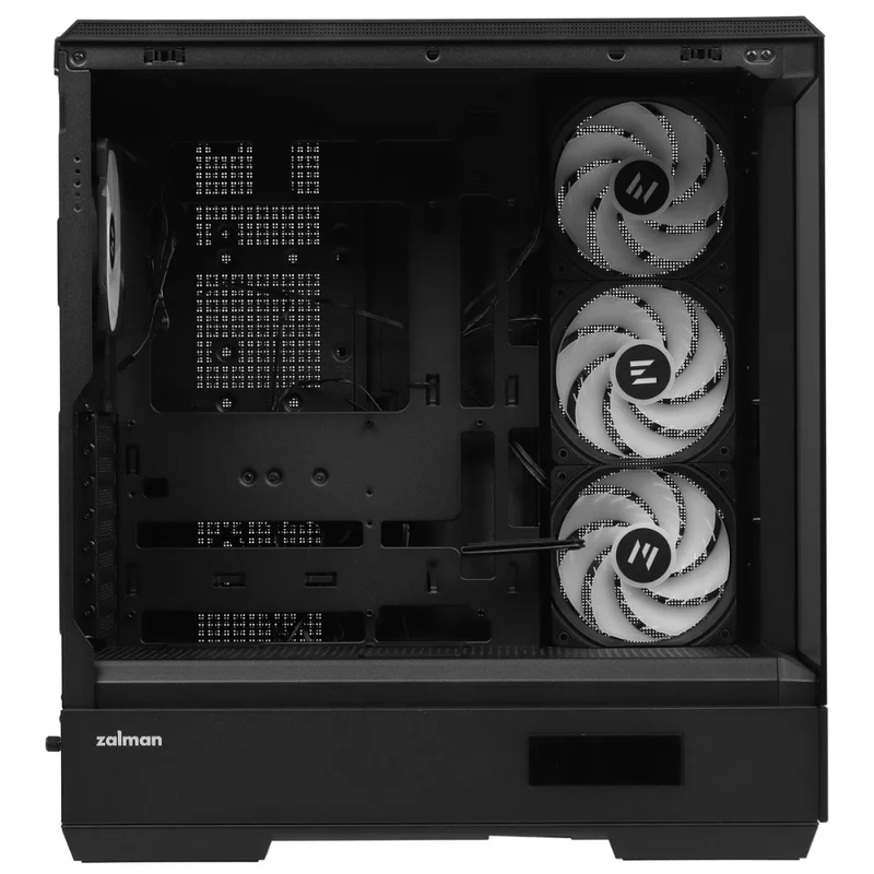 Компьютерный корпус Zalman P50 DS, ATX, Black 3