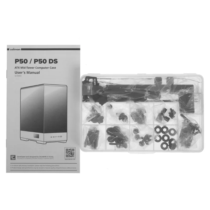 Компьютерный корпус Zalman P50 DS, ATX, Black 7