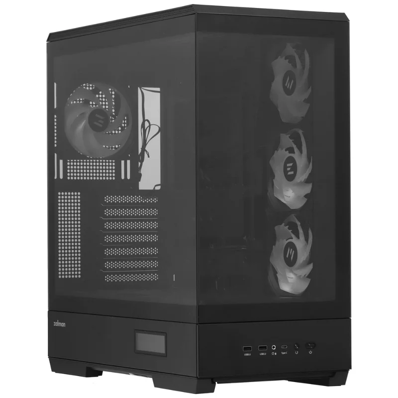 Компьютерный корпус Zalman P50 DS, ATX, Black 9