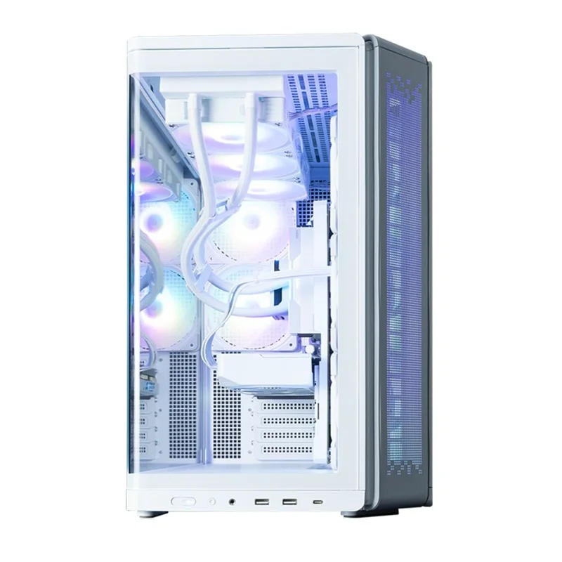 Компьютерный корпус Zalman P60, ATX, Window, White 3