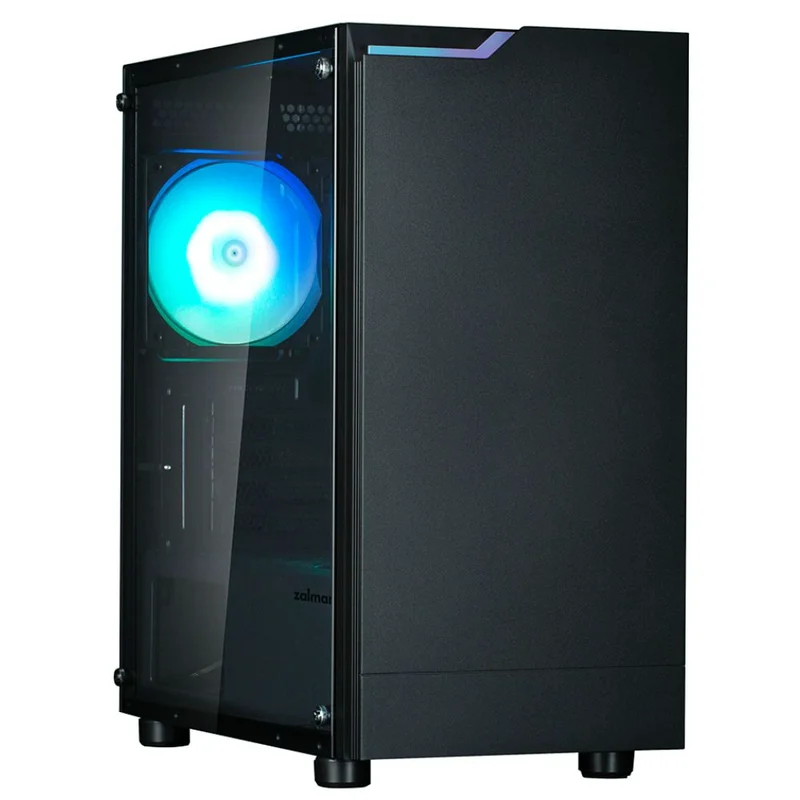 Компьютерный корпус Zalman T4 Plus, mATX, Black 8