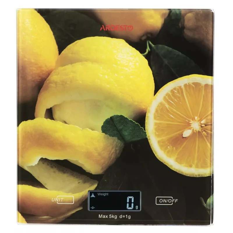Весы кухонные Ardesto SCK-893LEMON