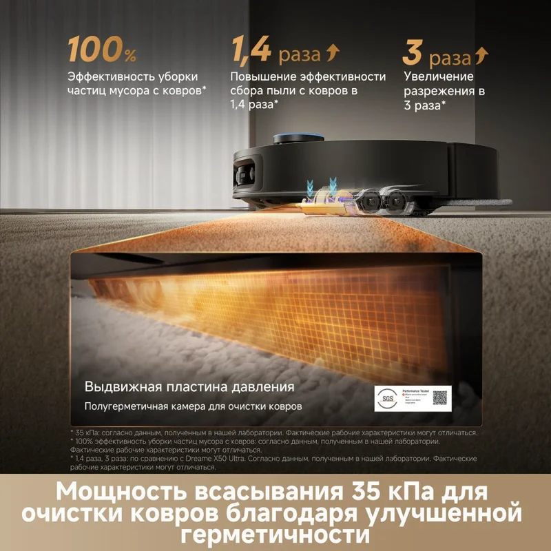 Робот-пылесос Dreame X60 Master 7