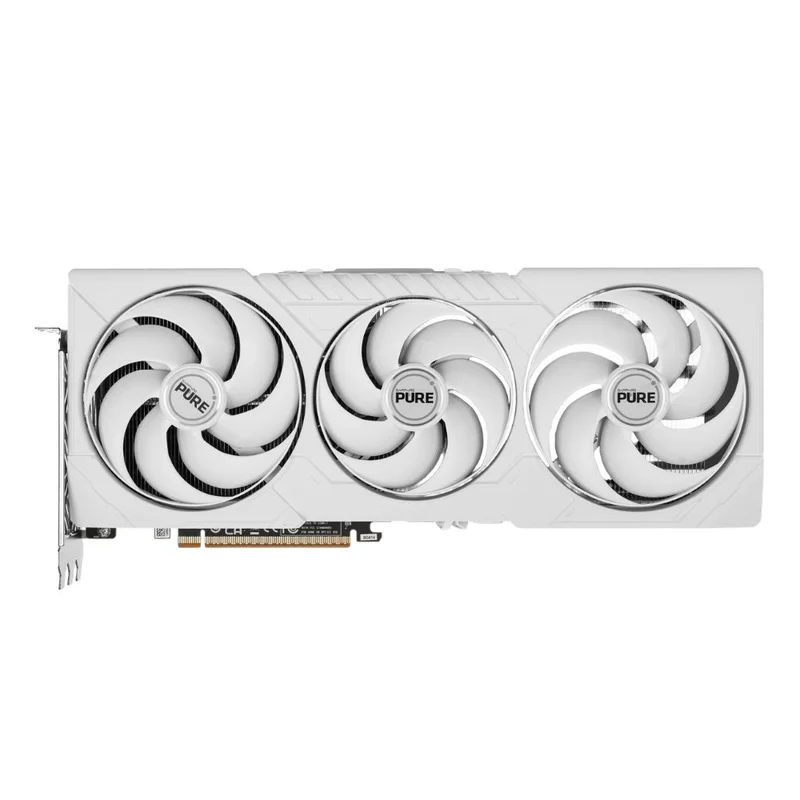 Видеокарта Sapphire AMD Radeon RX 9070 XT PURE GAMING OC WH 16GB 256bit/G6 (2HDMI+2DP)[11348-02-20G] 2