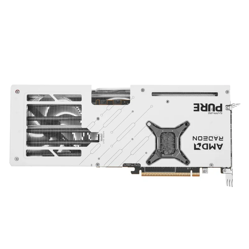 Видеокарта Sapphire AMD Radeon RX 9070 XT PURE GAMING OC WH 16GB 256bit/G6 (2HDMI+2DP)[11348-02-20G] 3