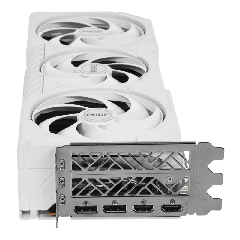 Видеокарта Sapphire AMD Radeon RX 9070 XT PURE GAMING OC WH 16GB 256bit/G6 (2HDMI+2DP)[11348-02-20G] 4
