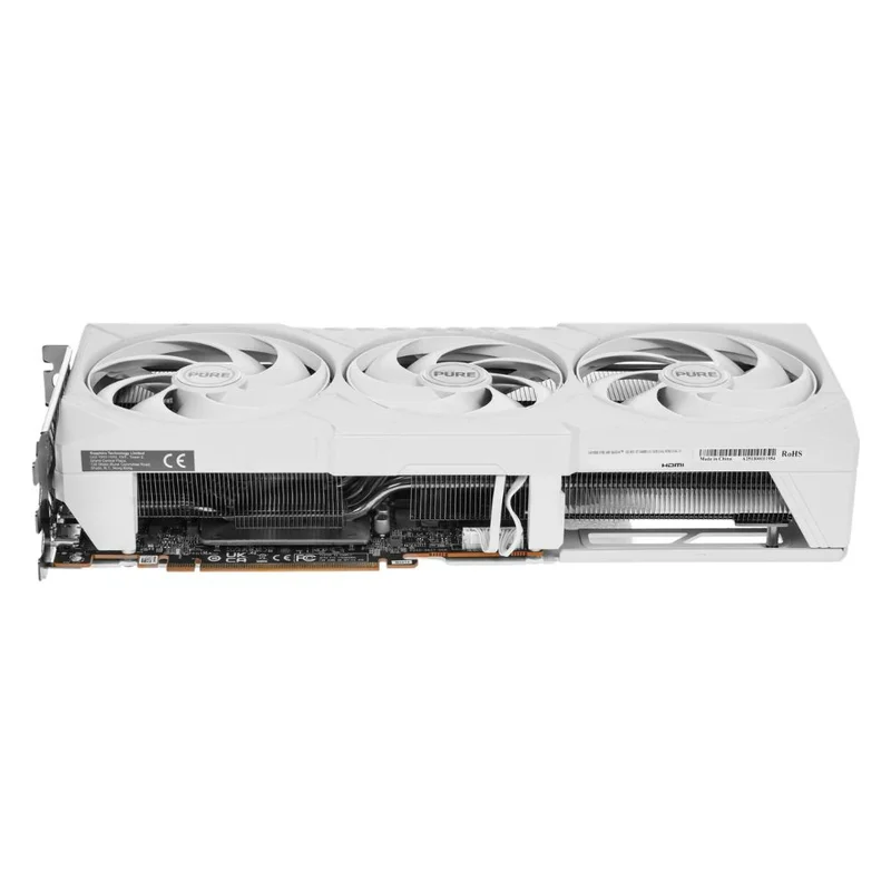 Видеокарта Sapphire AMD Radeon RX 9070 XT PURE GAMING OC WH 16GB 256bit/G6 (2HDMI+2DP)[11348-02-20G] 5