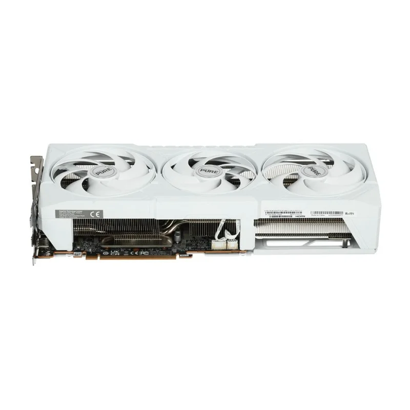 Видеокарта Sapphire AMD Radeon RX 9070 PURE GAMING OC WHITE 16GB 256bit/G6 (2HDMI+2DP)[11349-02-20G] 5