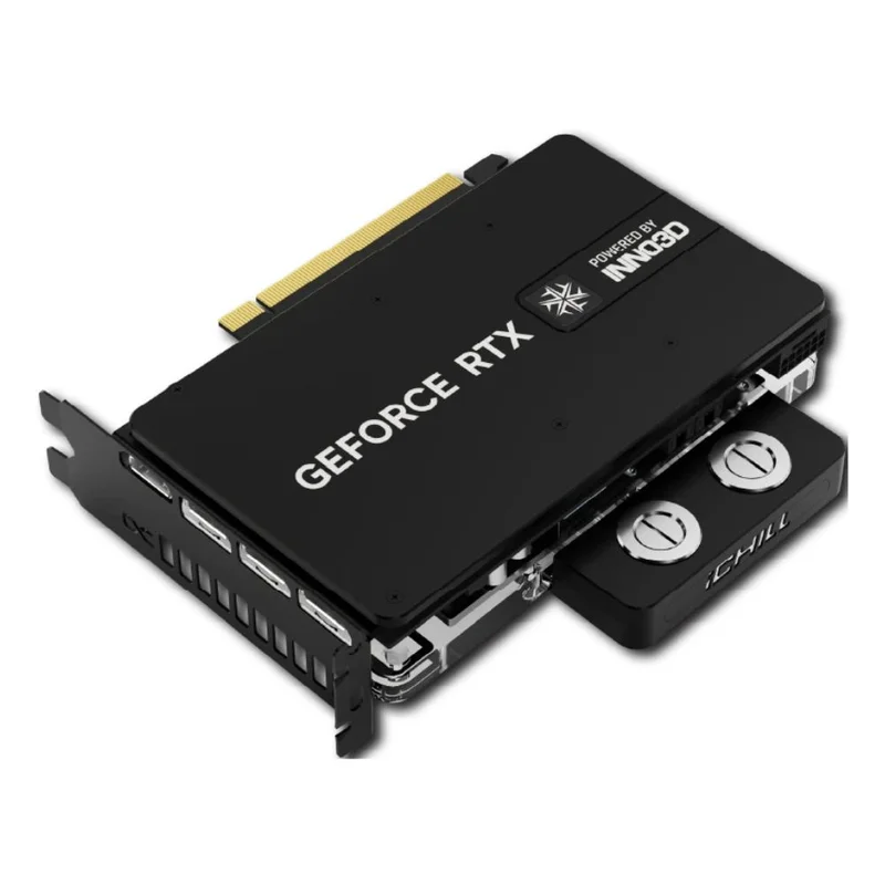 Видеокарта INNO3D RTX 5080 ICHILL FROSTBITE PRO 16GB 256bit/G7 (HDMI+3DP)[C50803-16D7X-1760FB] 3