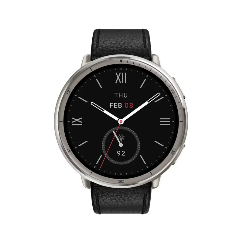 Смарт Часы Amazfit Active 2 Round A2437 Black Leather 2