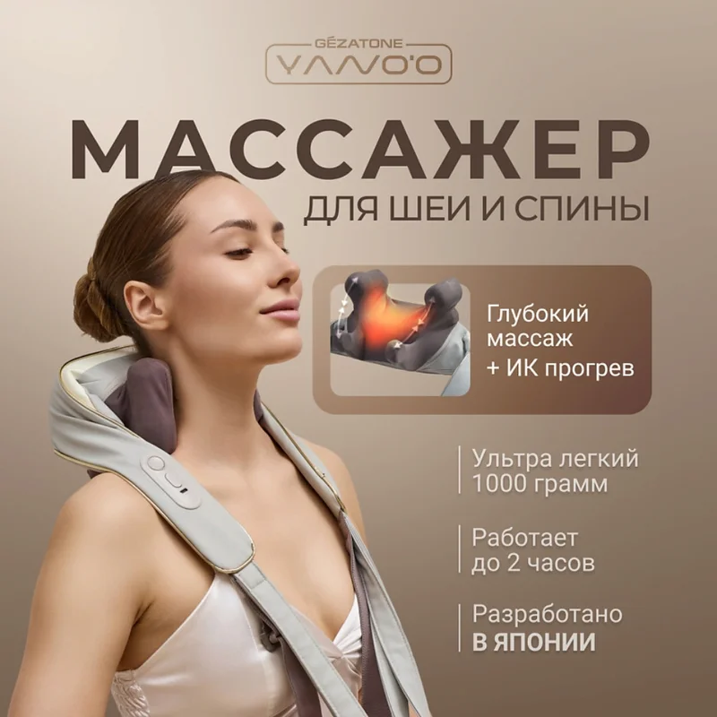 Массажер для тела Gezatone ZenPro AMG496 2