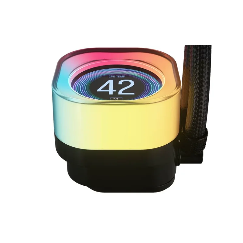 Система жидкостного охлаждения для CPU Corsair iCUE LINK TITAN 240 RX LCD RGB Black [CW-9061022-WW] 2