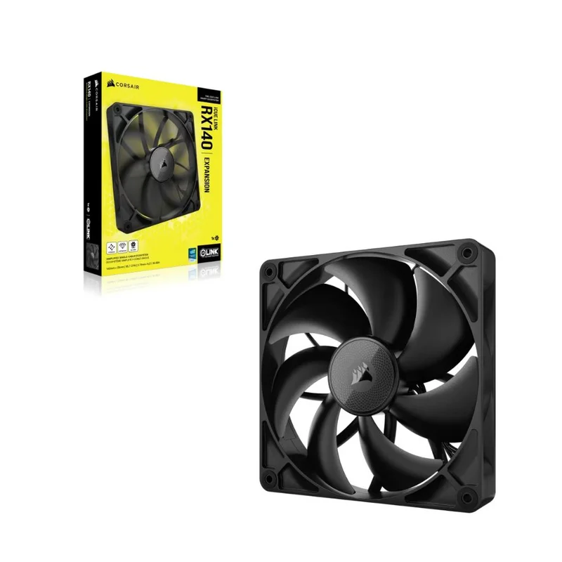 Кулер для кейса Corsair iCUE LINK RX140 Black 140mm [CO-9051011-WW] 2