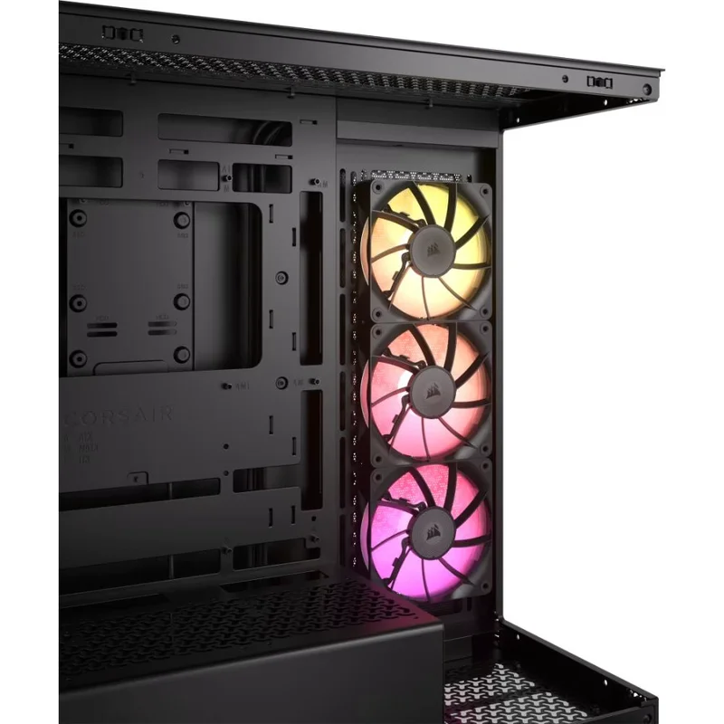 Кейс Corsair iCUE LINK 3500X RGB MidTower, window, Black EATX [CC-9011280-WW] 3