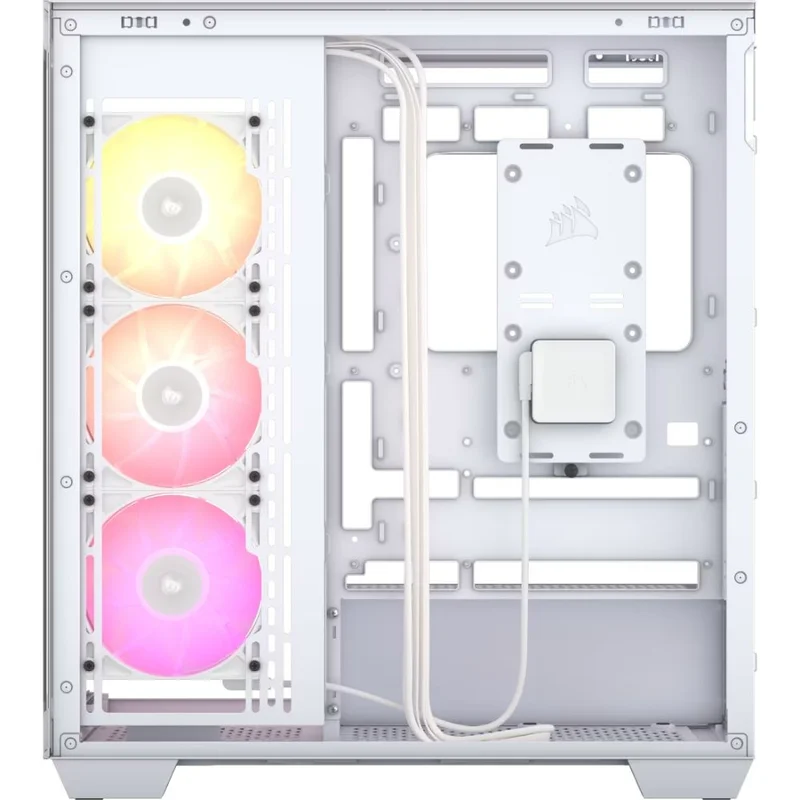 Кейс Corsair iCUE LINK 3500X RGB MidTower, window, White EATX [CC-9011281-WW] 5