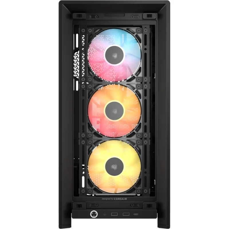 Кейс Corsair  FRAME 4000D RS ARGB MidTower, window, Black EATX [CC-9011296-WW] 2