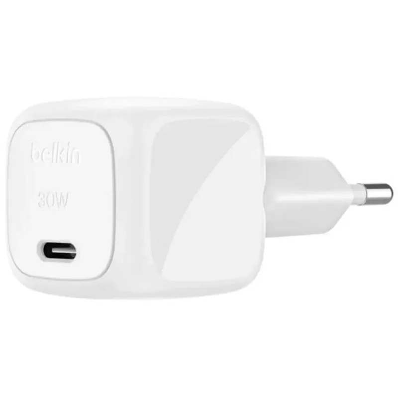 Адаптер питания Belkin 30W USB-C PD, Белый (WCA008KQWH) 2
