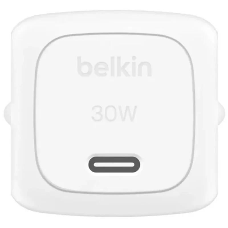 Адаптер питания Belkin 30W USB-C PD, Белый (WCA008KQWH) 3