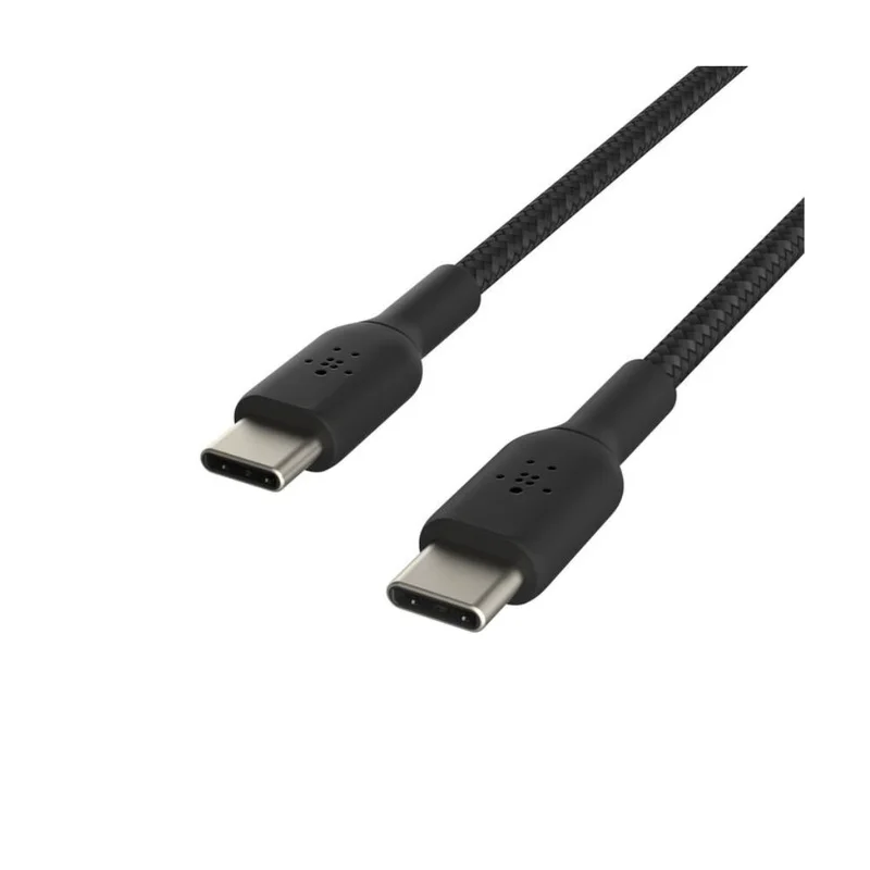 Кабель Belkin USB-C  - USB-C, 1M, в оплетке, Черный (CAB004BT1MBK) 4