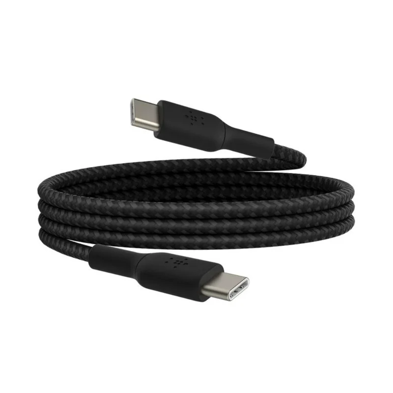 Кабель Belkin USB-C  - USB-C, 1M, в оплетке, Черный (CAB004BT1MBK) 5