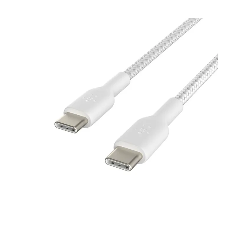 Кабель Belkin USB-C  - USB-C, 1M, в оплетке, Белый (CAB004BT1MW) 4