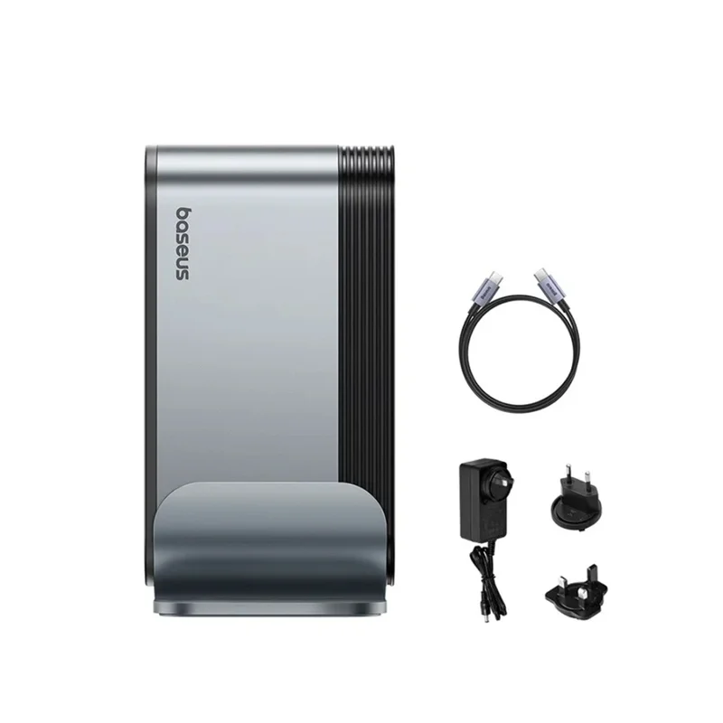 Мультипортовый адаптер Baseus UnionJoy 17-Port Triple, USB-A to USB 3.0*4+USB-C 5V, Grey (B005323048 3
