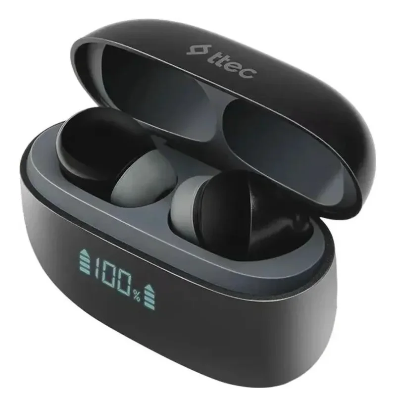 Наушники Вставные TTEC AirBeat Pro ANC LCD Black (2KM159S) 2