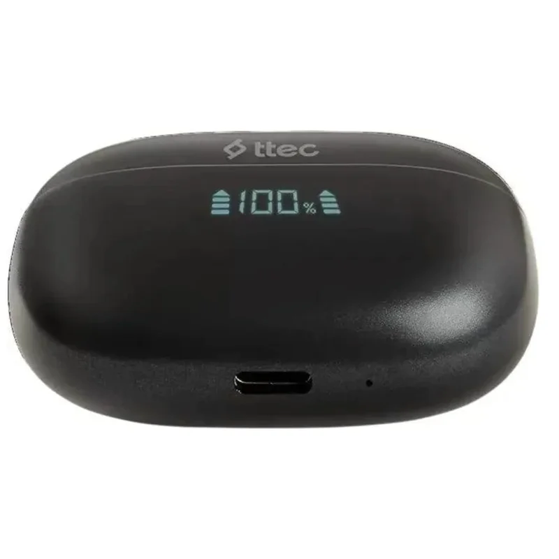 Наушники Вставные TTEC AirBeat Pro ANC LCD Black (2KM159S) 4
