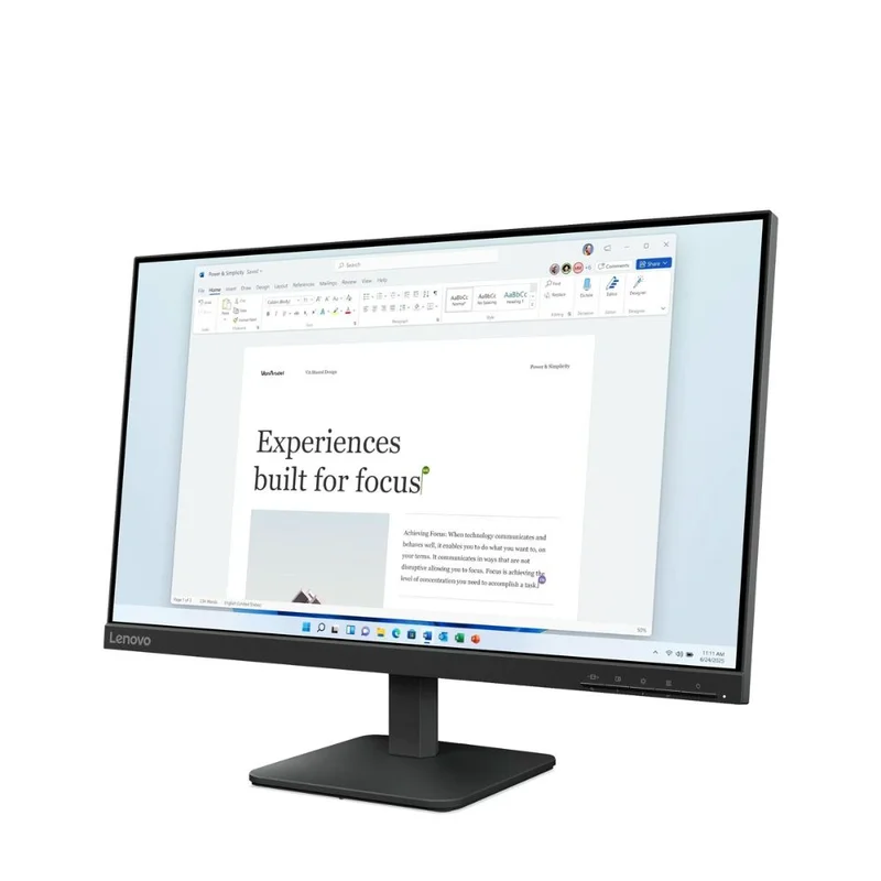 Монитор 23,8" Lenovo L24 68C2KAC1EU 1920x1080 16:9 IPS 100ГЦ (HDMI+VGA) Black 2
