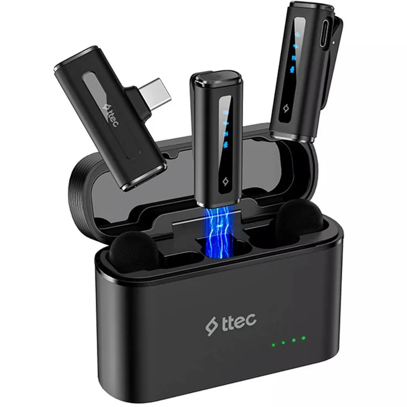 Петличный микрофон TTEC GoMic Plug&amp;Play Universal Wireless mic kit 6