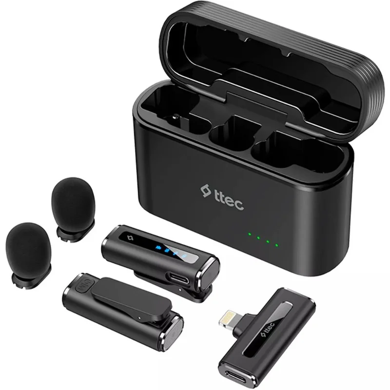 Петличный микрофон TTEC GoMic Plug&amp;Play Universal Wireless mic kit 7