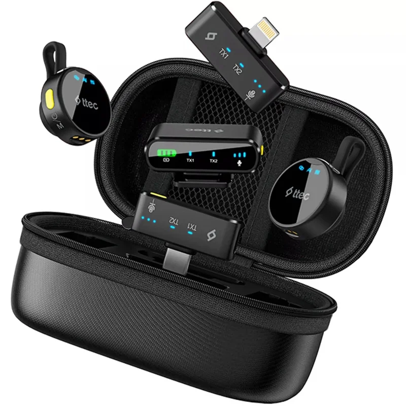 Петличный микрофон TTEC GoMic Pro Plug&amp;Play Universal Wireless mic kit 4
