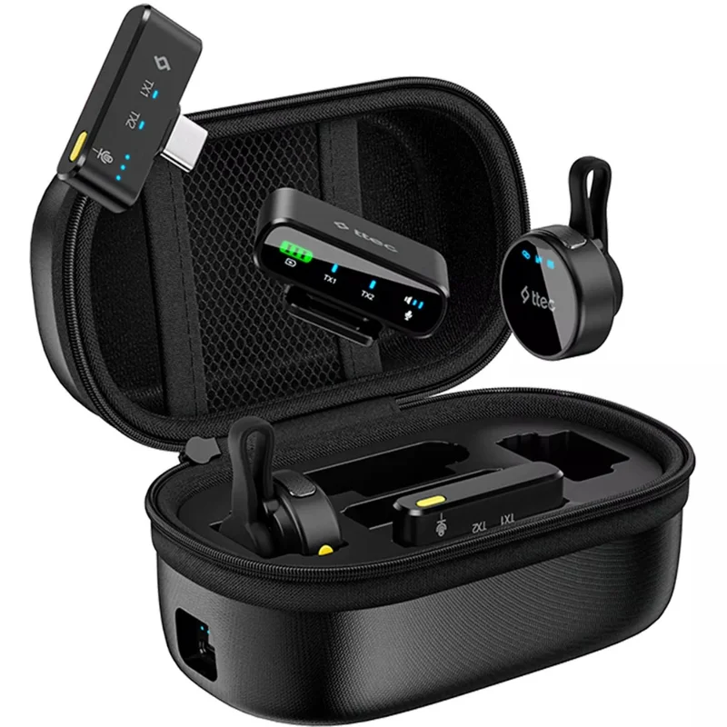 Петличный микрофон TTEC GoMic Pro Plug&amp;Play Universal Wireless mic kit 5