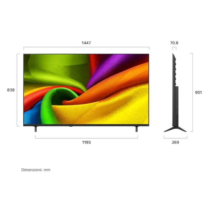 Телевизор LG 65" 65NU900B6LA LED UHD Smart Black 7