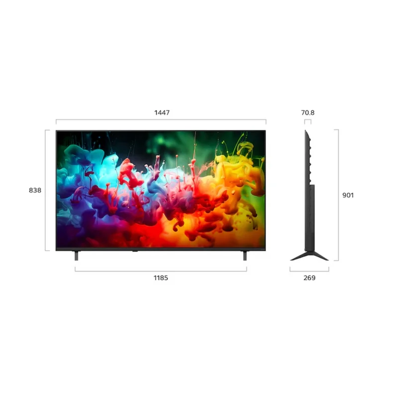 Телевизор LG 65" 65QNED70B6C QNED UHD Smart Black 2