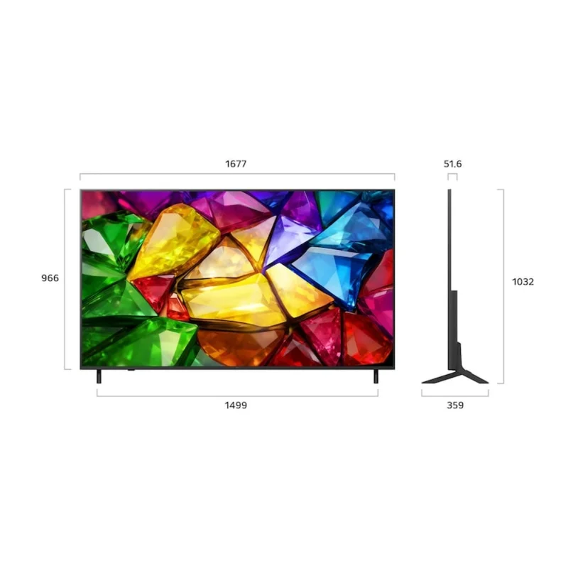 Телевизор LG 75" 75MRGB86B6A Mini RGB UHD Smart Black 2
