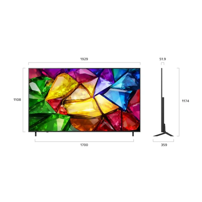 Телевизор LG 86" 86MRGB86B6A Mini RGB UHD Smart Black 2