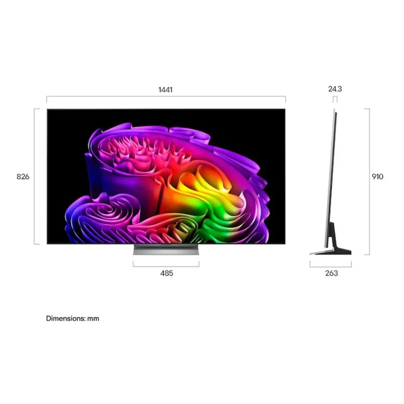 Телевизор LG 65" OLED65G6RLA OLED UHD Smart Black 3