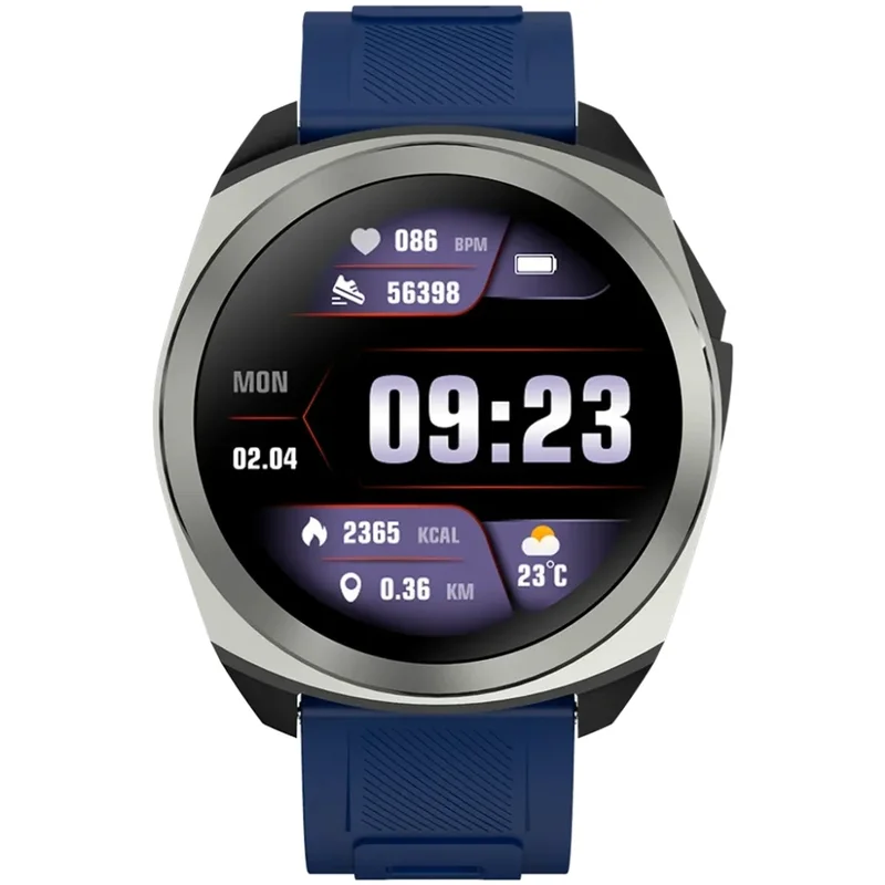 Смарт часы CANYON Maveric SW-83 GPS Silver Blue (CNS-SW83SS) 2