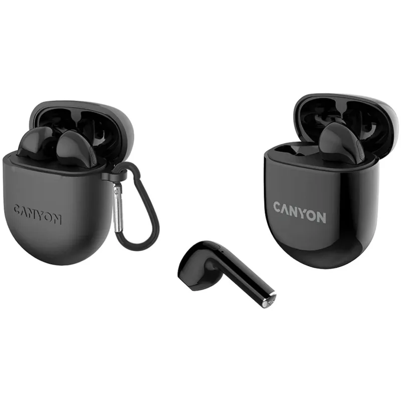 Беспроводные наушники CANYON headset TWS-6 Black (CNS-TWS6B) 2