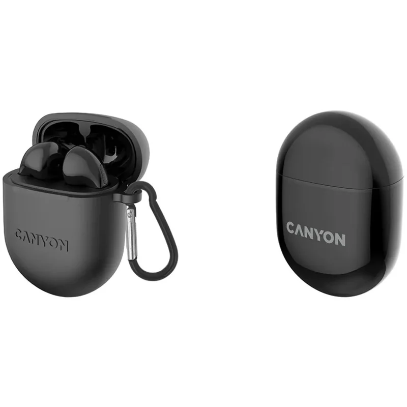 Беспроводные наушники CANYON headset TWS-6 Black (CNS-TWS6B) 4