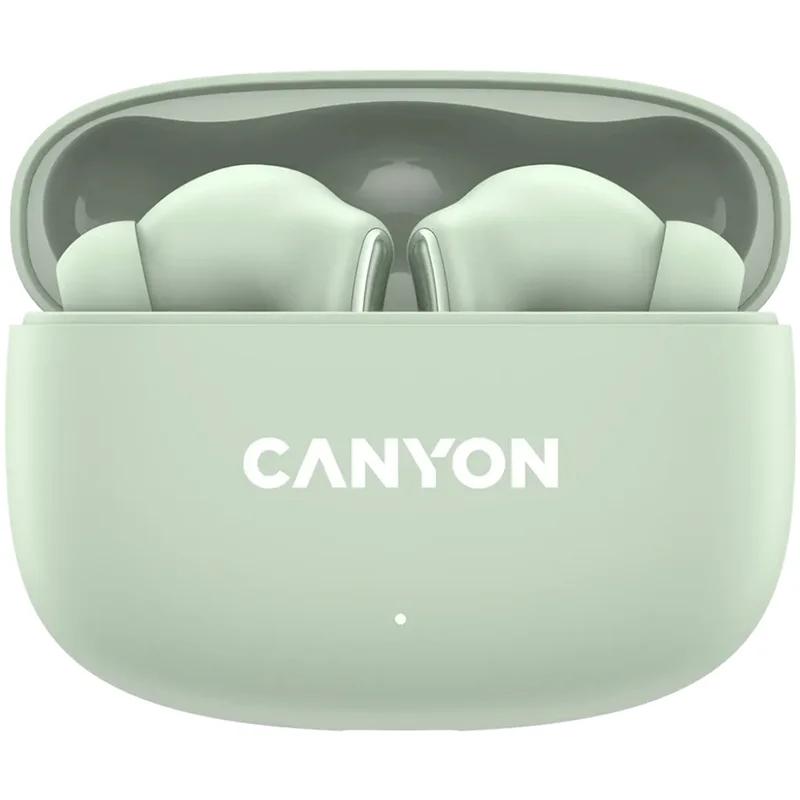 Беспроводные наушники CANYON headset OnGo 9 Green (CNS-TWS9G) 2
