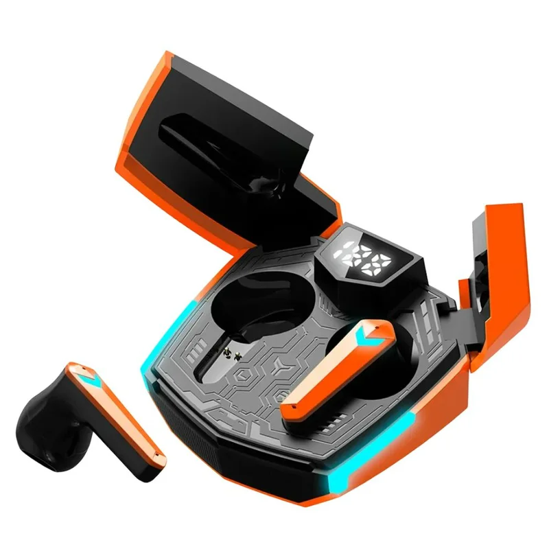Беспроводные наушники CANYON headset Doublebee GTWS-2 Gaming Orange (CND-GTWS2O) 4