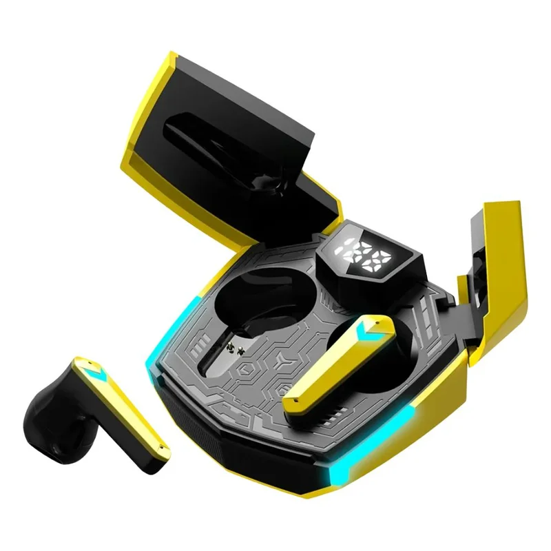 Беспроводные наушники CANYON headset Doublebee GTWS-2 Gaming Yellow (CND-GTWS2Y) 4