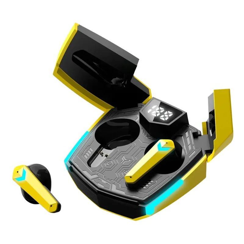 Беспроводные наушники CANYON headset Doublebee GTWS-2 Gaming Yellow (CND-GTWS2Y) 5