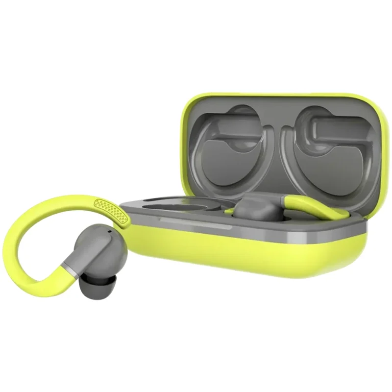 Беспроводные наушники CANYON headset OnRun 11 Sport Wireless charge Green (CNS-TWS11GR) 2
