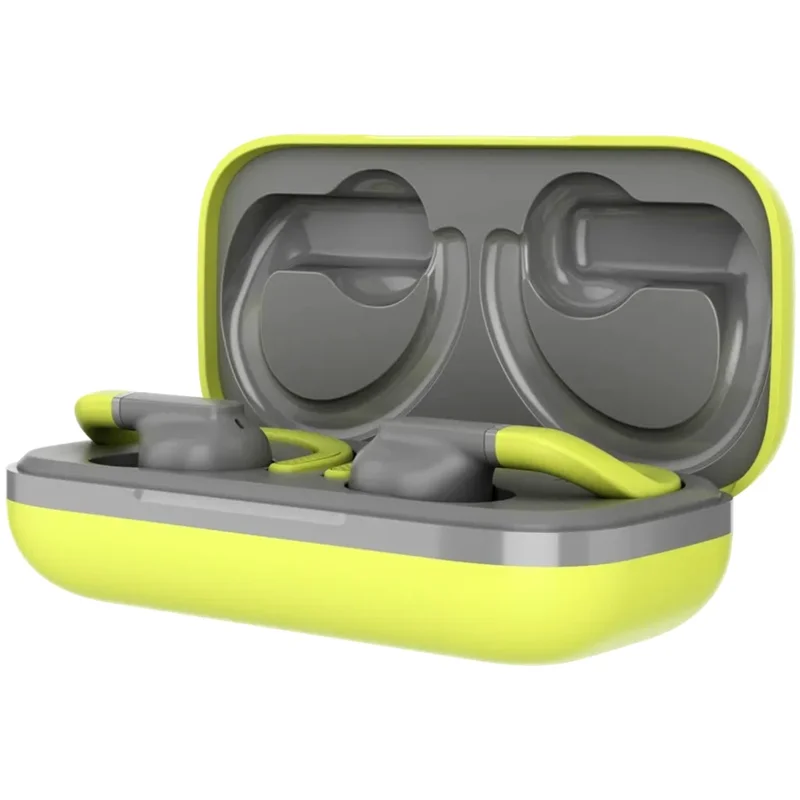 Беспроводные наушники CANYON headset OnRun 11 Sport Wireless charge Green (CNS-TWS11GR) 4