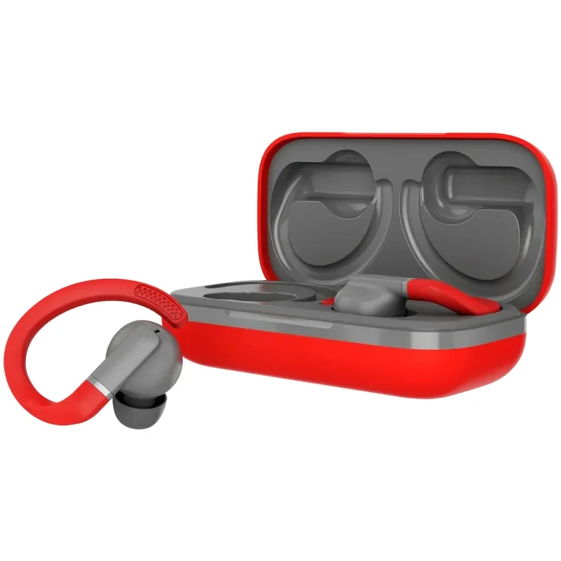 Беспроводные наушники CANYON headset OnRun 11 Sport Wireless charge Red (CNS-TWS11R) 2